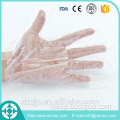 disposable plastic glove